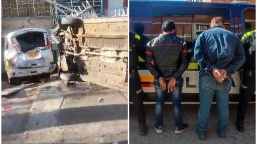 Frustran robo cajero Bogotá