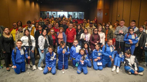 Programas de inclusión digital: discapacidad visual Colombia