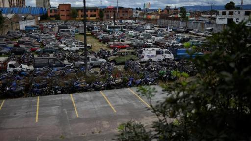 Patios Bogotá: No se podrán sacar carros por mantenimiento del RUNT