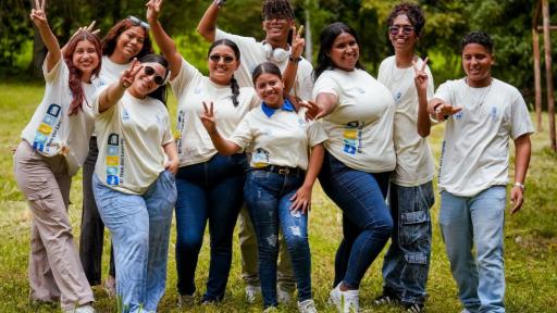 Jóvenes en Sierra Nevada. / Foto: MinEducación.