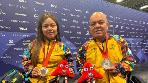 ¡Colombia suma su quinta medalla de oro en los Paralímpicos 2024!