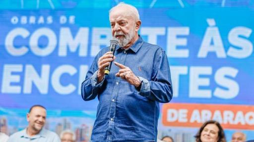 Presidente de Brasil, Luiz Inácio Lula da Silva.