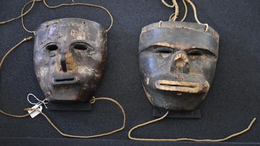 Máscaras sagradas kogui regresan a Colombia 2023