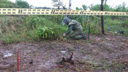 Minas antipersonales en Chocó