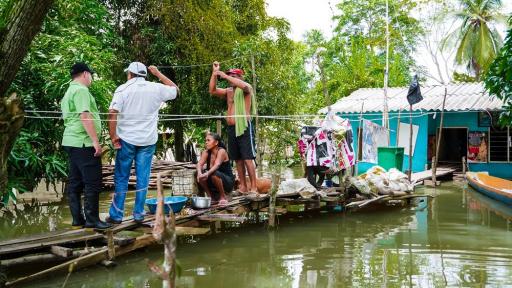 La Mojana en Sucre: alerta por falta de alimentos para las familias