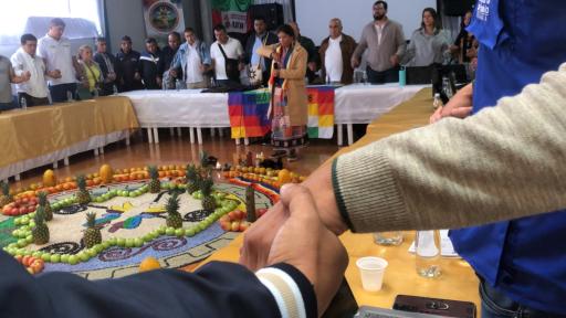 Gran Mallama realiza la primera consulta previa por la paz en Colombia