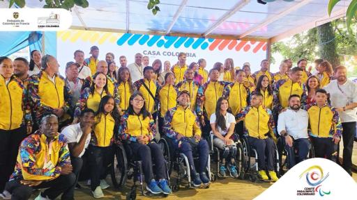 Deportistas colombianos en los Juegos Paralímpicos 2024