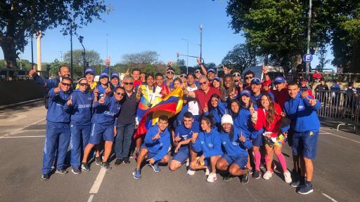 Colombia campeón mundial de patinaje de velocidad