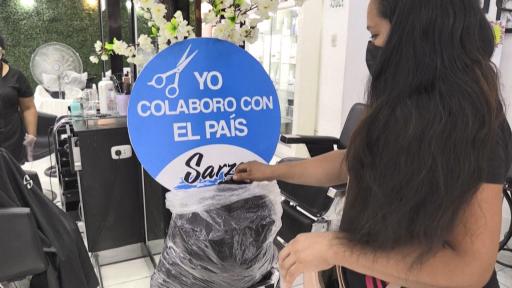 Peruanos donan cabello