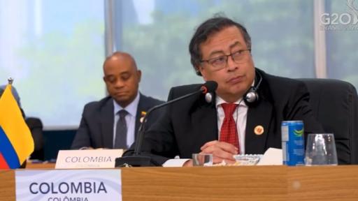 Presidente Gustavo Petro en cumbre del G20