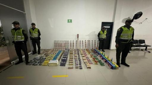 Barranquilla: Policía incauta cargamento de pólvora 