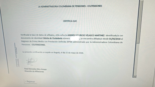 Presidente de Asofondos se pensionará en Colpensiones