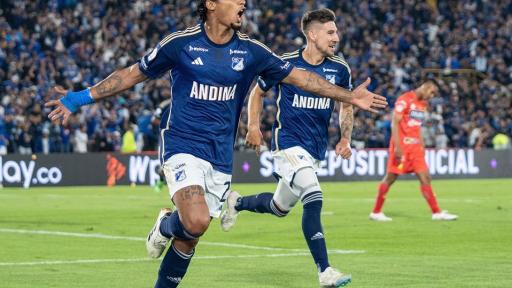 Millonarios le ganó a Pereira en los cuadrangulares