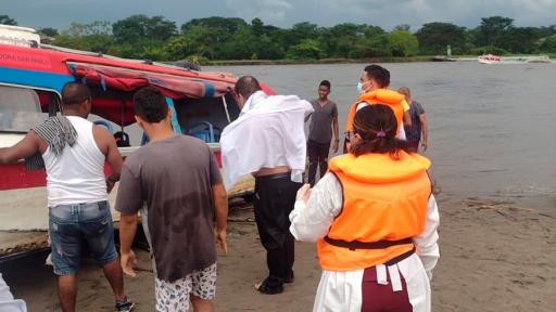Rayo impactó contra una lancha en Santander