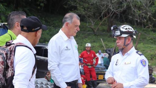 Rescate en curso: mineros atrapados en socavón de Amagá, Antioquia