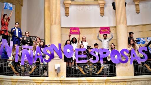 Congreso de Colombia prohíbe el matrimonio infantil