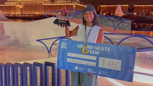 Grand Skate de Moscú 2023: Jazmín Álvarez conquista el oro en Street Femenino