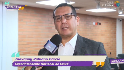Superintendente de Salud Giovanny Rubiano