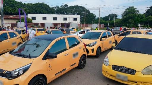 Valledupar: taxistas levantaron bloqueos luego de protestas