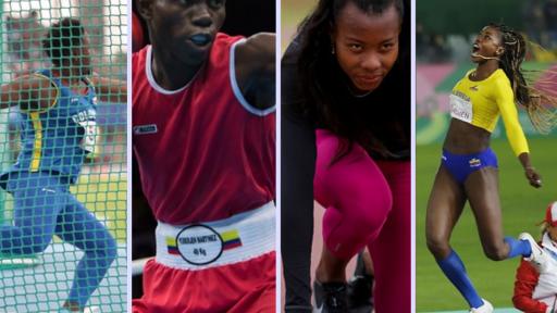 Deportistas colombianos de Urabá