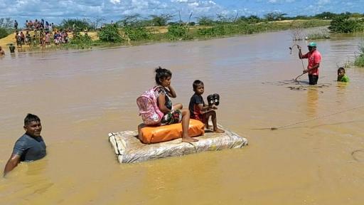 Uribia, La Guajira: afectados por lluvias | Temporada invernal 