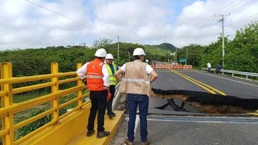 Vía al Mar Cartagena - Barranquilla está cerrada: rutas alternas  