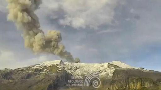 Volcán Nevado del Ruiz registra aumento en la actividad sísmica