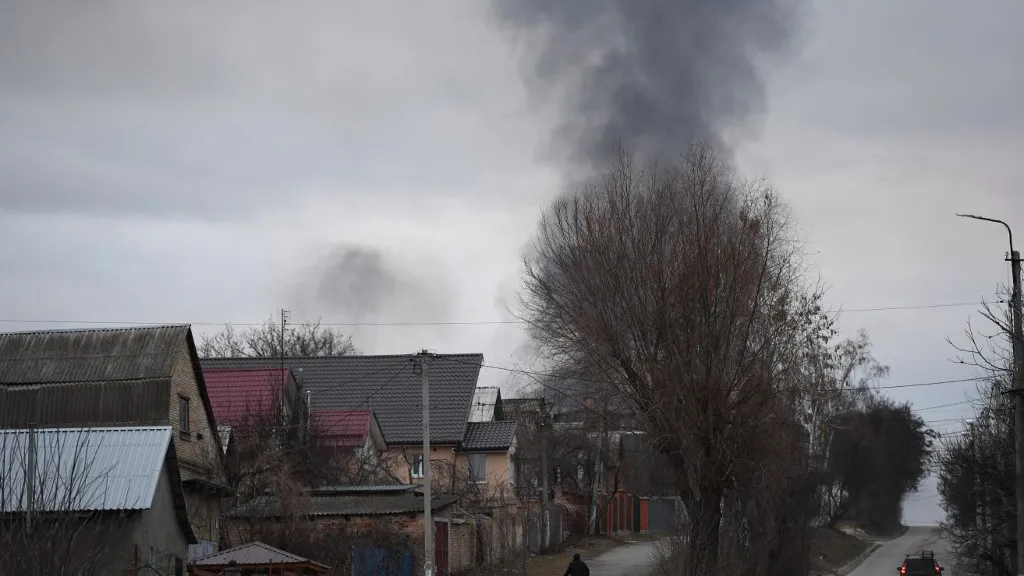 Invasión de Rusia a Ucrania: explosiones en Kiev