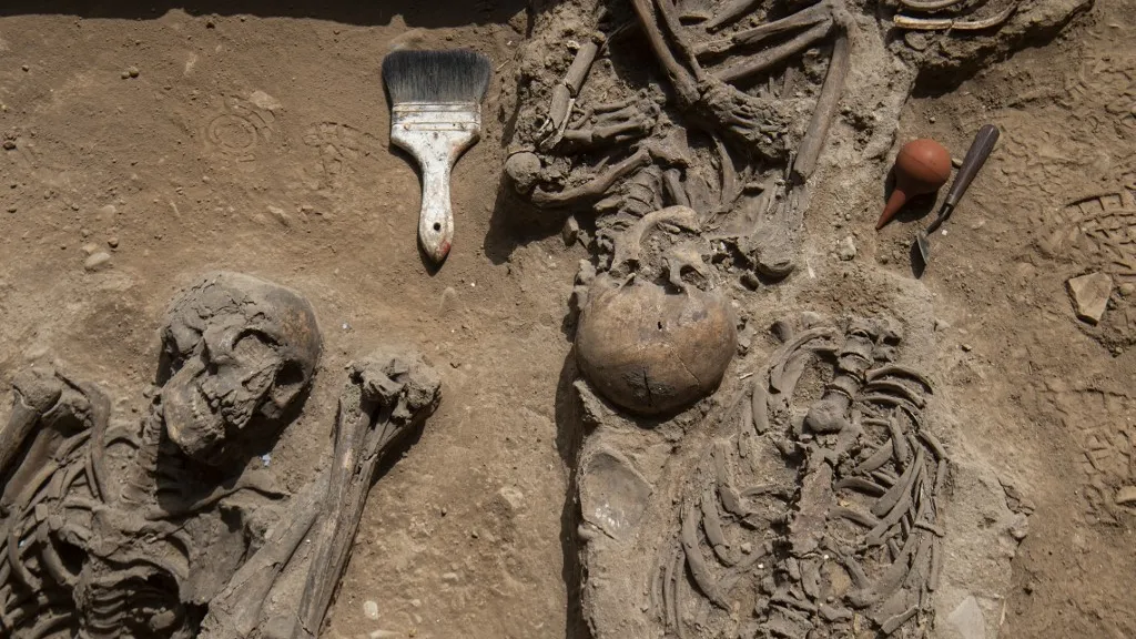 Cementerio colonial hallado en Perú 