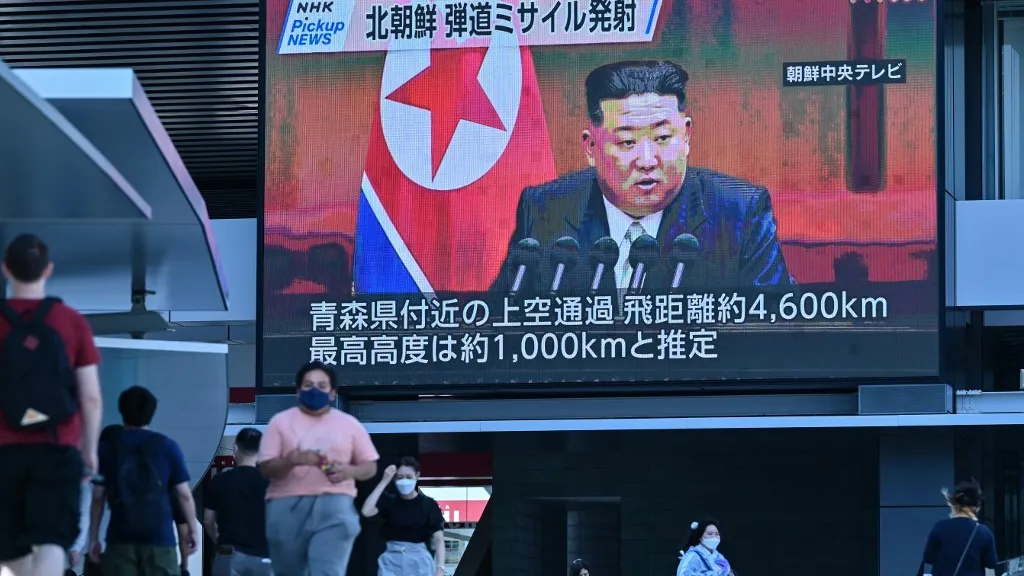 Japón: piden evacuar casas por lanzamiento de misil de Corea del Norte