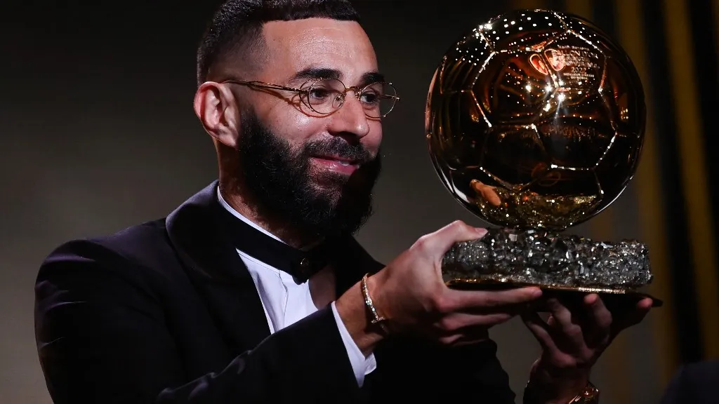 Karim Benzema gana el Balón de Oro