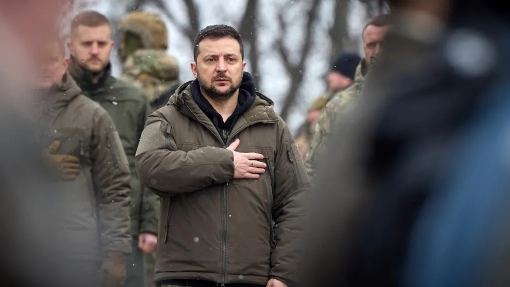 Aniversario de la guerra en Ucrania: discurso de Volodimir Zelensky 