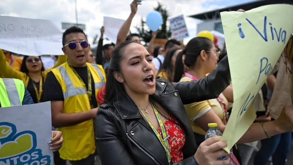 Viva Air: trabajadores piden proteger sus derecho sante crisis de aerolínea 