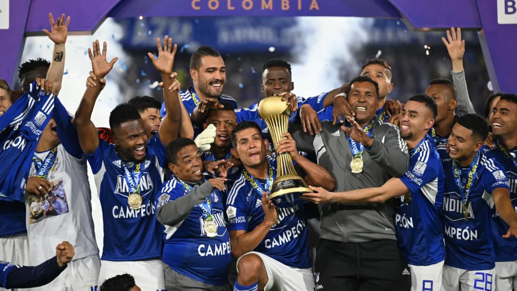 Las 16 estrellas de Millonarios 