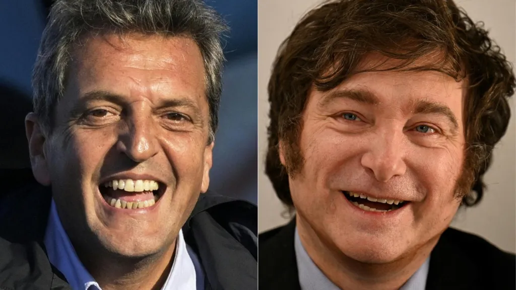 Massa  Milei fueron los dos ganadores de las elecciones en Argentina.