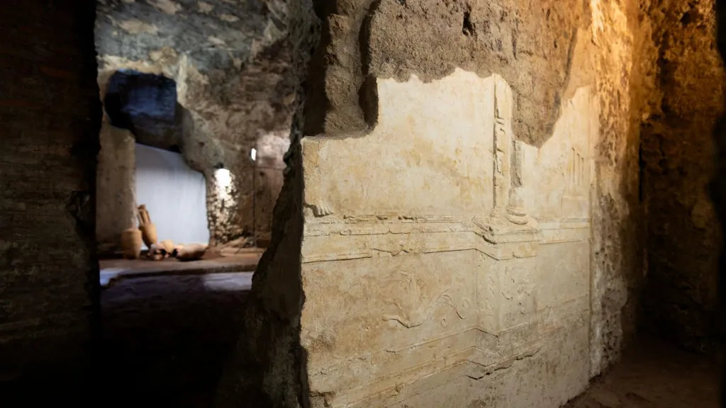 Hallazgo arqueológico en Roma: lujosa "domus"