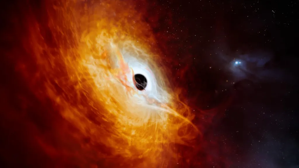 Descubren agujero negro que absorbe un sol cada día | Astronomía 