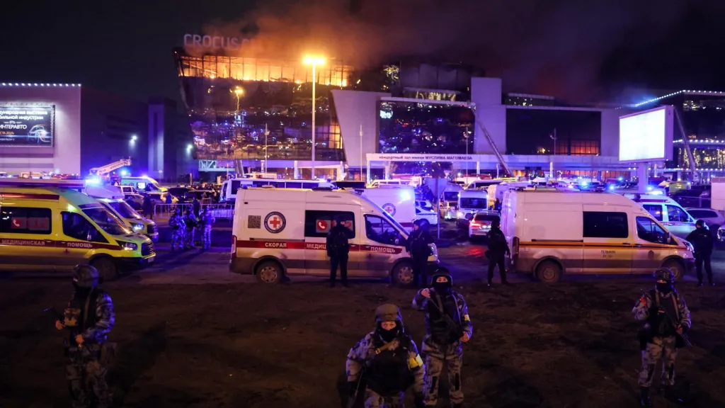Tiroteo en Moscú: van 40 muertos y más de 100 heridos 