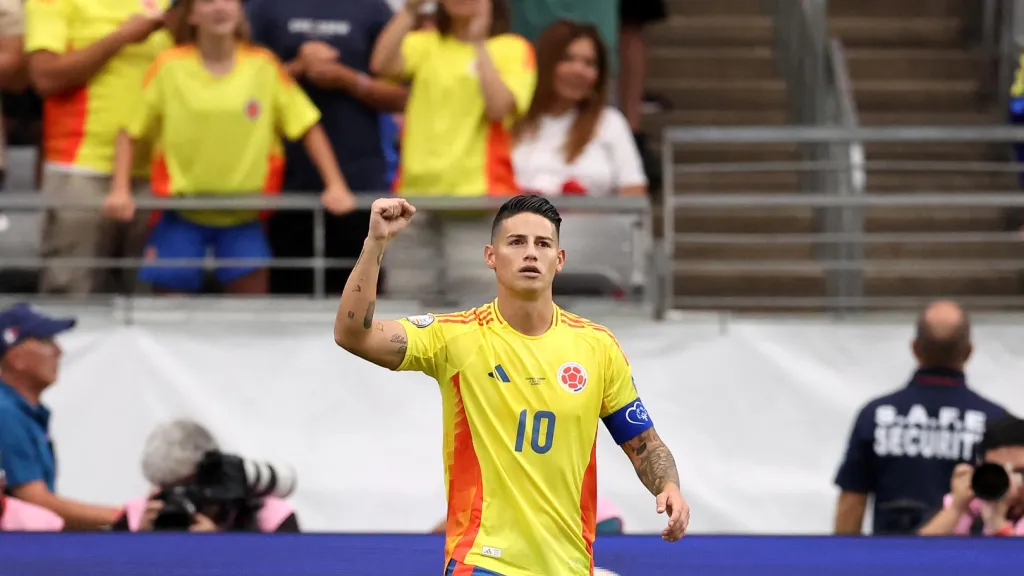 James Rodríguez demuestra que aún está muy vigente 