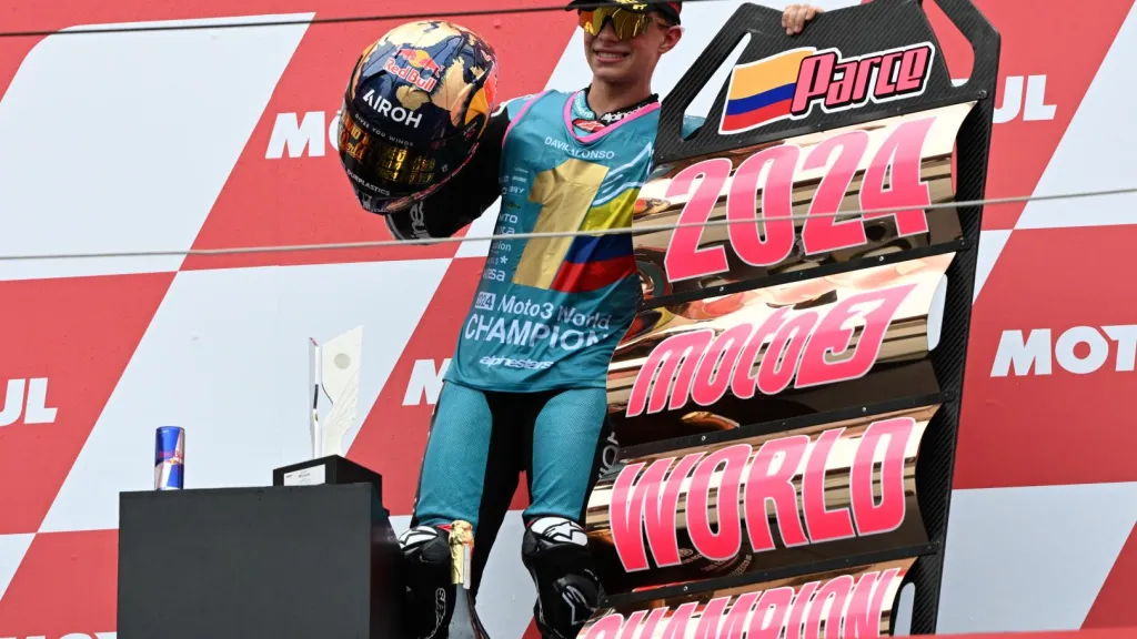 David Alonso es campeón mundial de Moto3