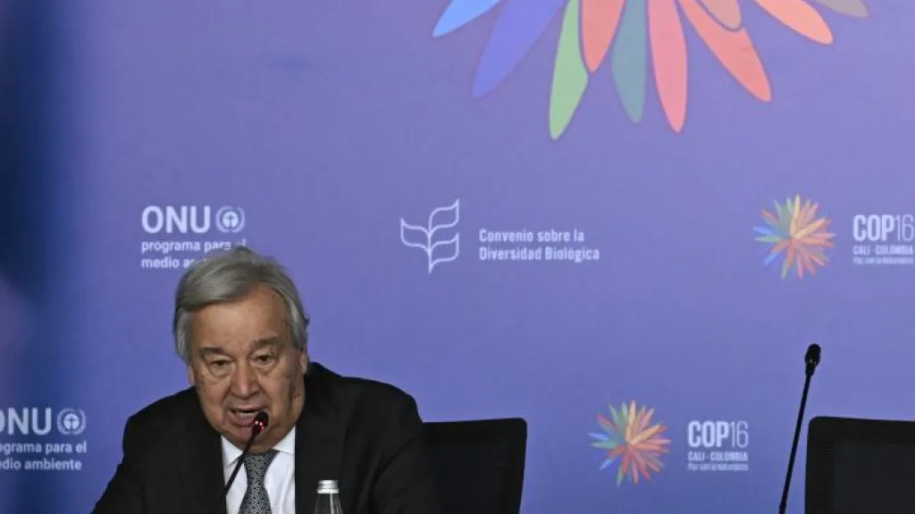 Jefe de la ONU, António Guterres.
