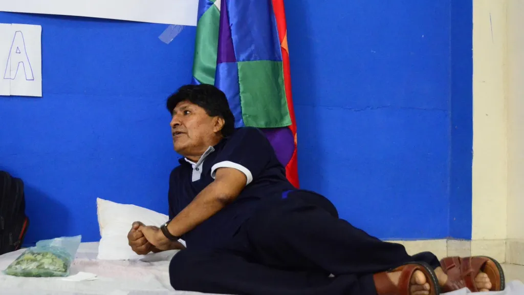 Expresidente de Bolivia Evo Morales