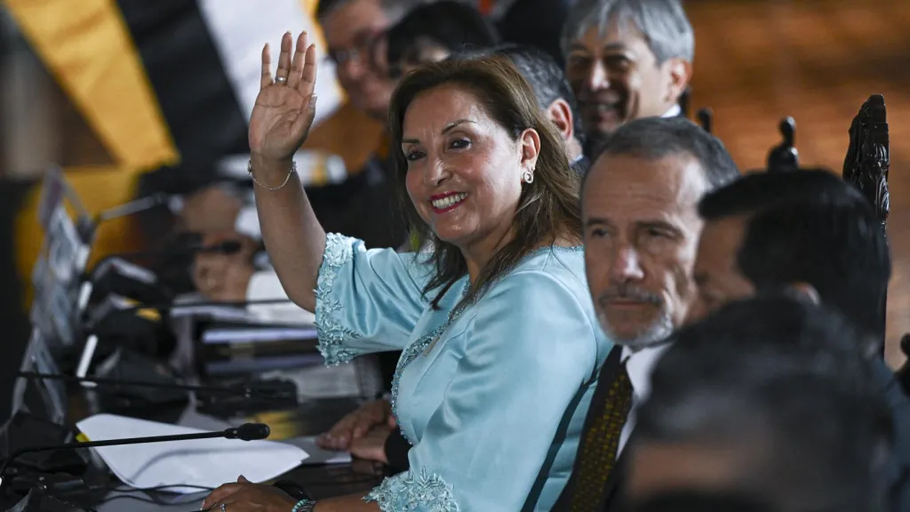 Presidenta de Perú Dina Boluarte