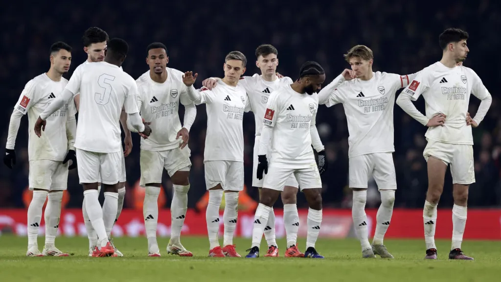  Manchester United elimina al Arsenal por penales 