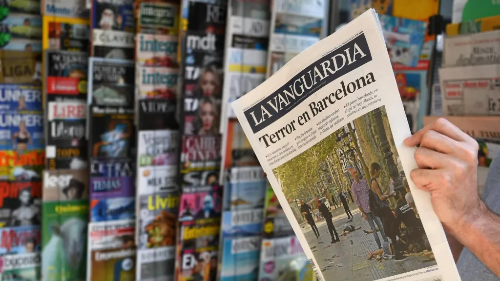 El diario español La Vanguardia dejará de publicar en X