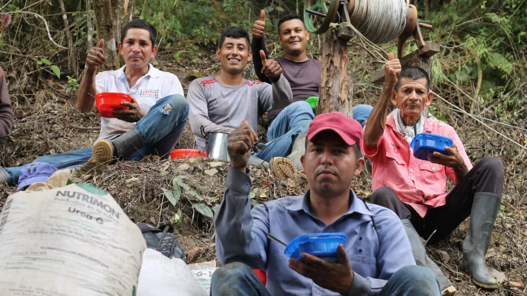Campesinos de Colombia 