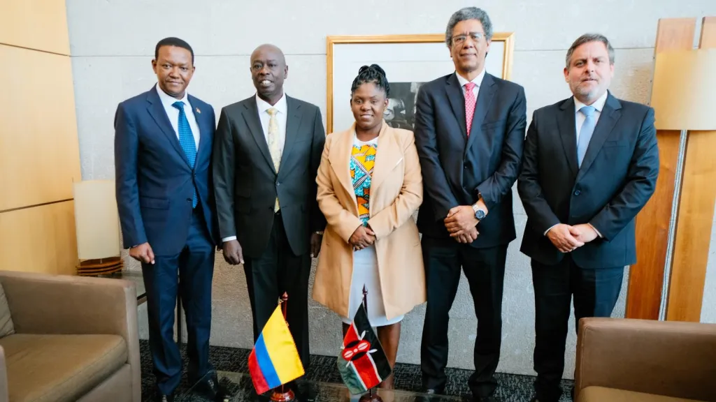 Vicepresidente de Kenia está de visita en Colombia. ¿Cuál es el motivo de su viaje?