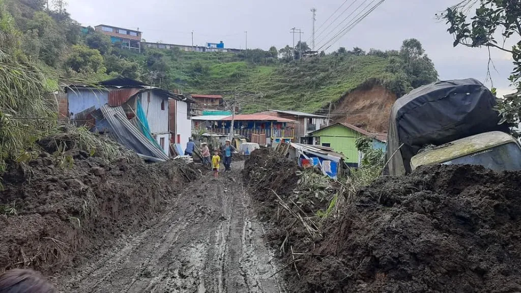 Cinco municipios gravemente afectados por las lluvias en el norte del Tolima