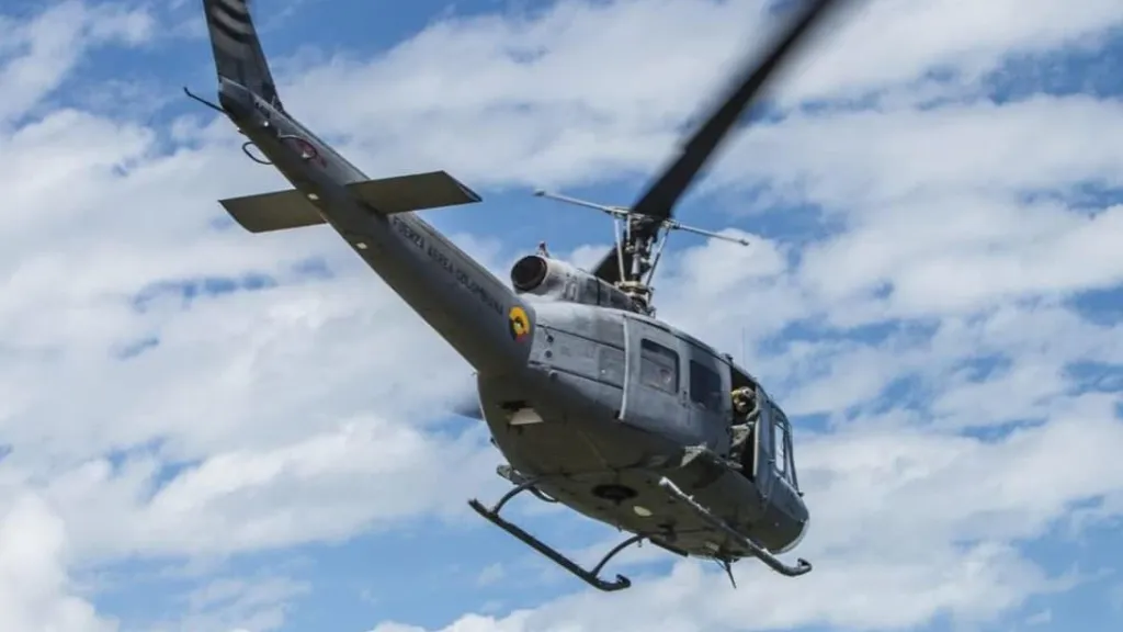 Accidente helicóptero Fuerzas Militares 2024