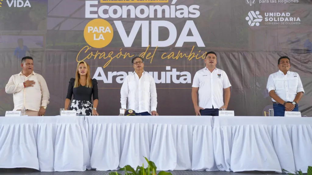 Política de Industrialización Solidaria productores de cacao en Arauca